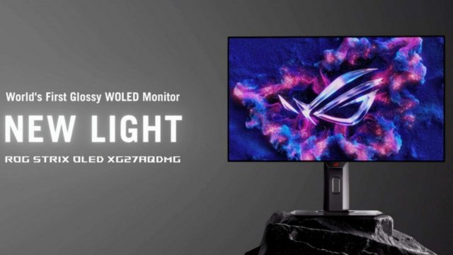 Asus, dünyanın parlak WOLED monitörünü tanıttı