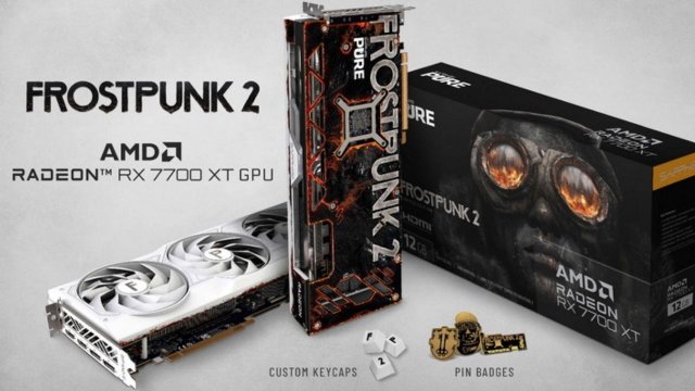 Radeon RX 7700 XT Frostpunk 2 Edition ekran kartı tanıtıldı