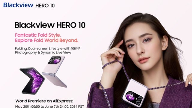 Blackview Hero 10 kapaklı akıllı telefon sonunda duyuruldu