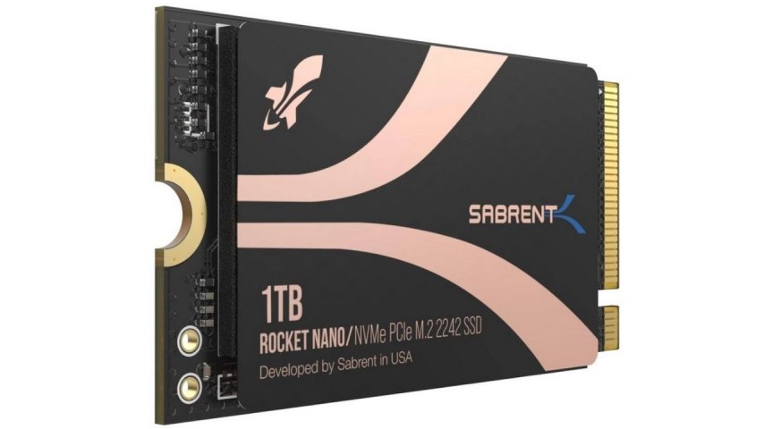 Sabrent, kompakt SSD Rocket Nano 2242 Gen4'ü tanıttı