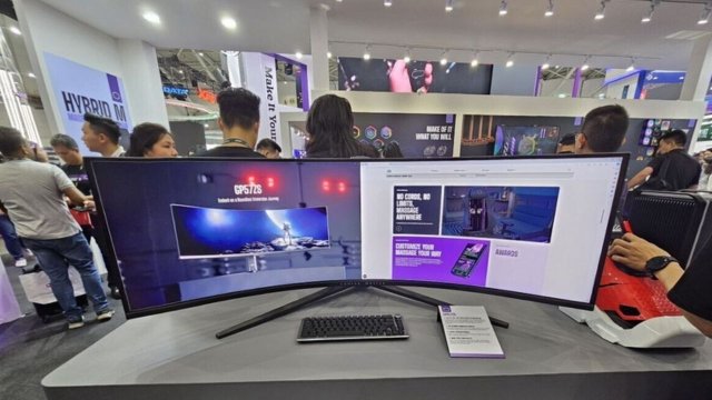 Cooler Master, Mini LED'li 57 inçlik dev bir kavisli monitörü tanıttı