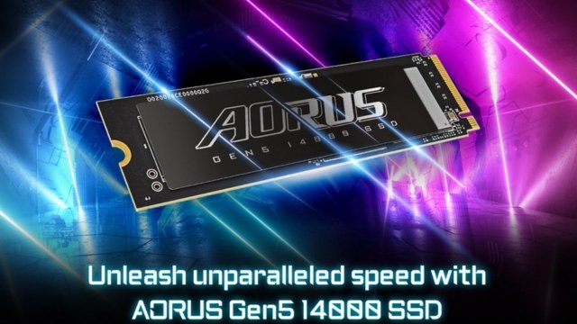Gigabyte, Aorus Gen5 14000 SSD modelini piyasaya sürdü
