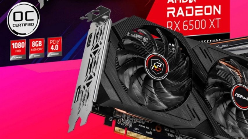 ASRock, Radeon RX 6500 XT Phantom Gaming ekran kartını tanıttı