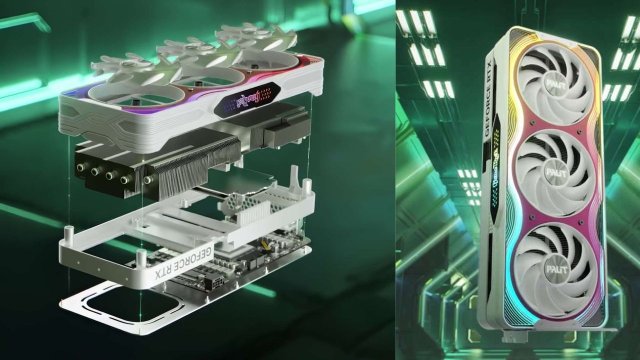 Palit, GeForce RTX 4090 GameRock White ekran kartını tanıttı