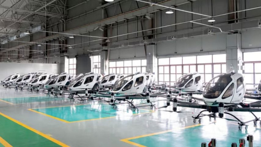 EHang, resmi olarak hava taksi ile yolcu taşımacılığına başladı