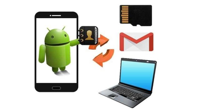 Android Rehber Yedekleme, Geri Getirme Google Gmail
