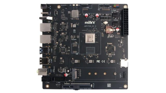Mini-ITX kartı Milk-V Jupiter, sekiz çekirdekli bir RISC-V yongası aldı