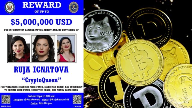 ABD makamları, Ruja Ignatova için verilecek ödülü 5 milyon USD'ye çıkaddı