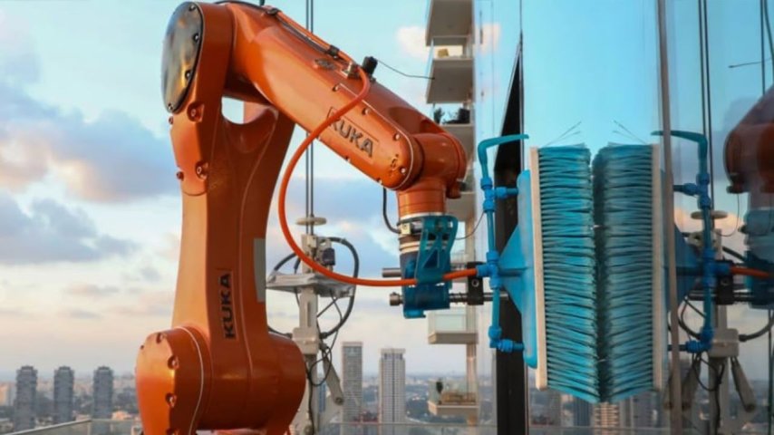Robotik Cam Temizleme Sistemi Ozmo'nun Tanıtımı