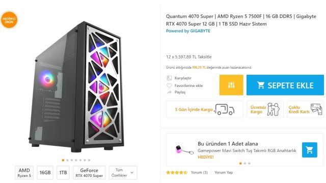 En İyi 4070 Super Tavsiye Sistemler: Fiyat, Performans ve Özellikler