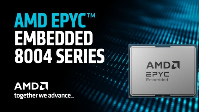 AMD, EPYC Embedded 8004 işlemcilerini tanıttı