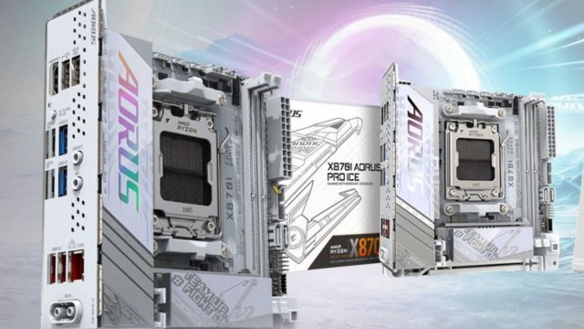 Gigabyte Aorus X870I Pro Ice Socket AM5 anakartı tanıtıldı