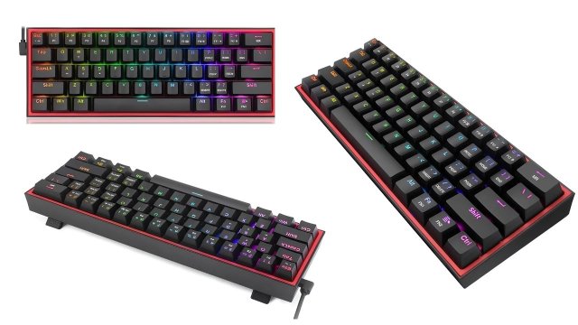 Redragon K617 Fizz RGB Red Kırmızı Switch Teknik Özellikleri