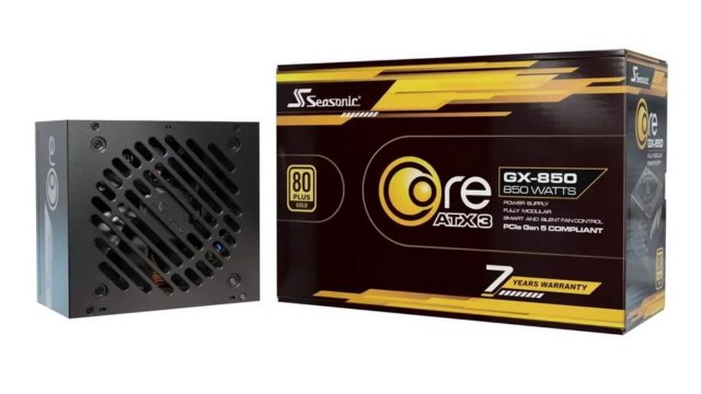 Seasonic, 1000 W'a kadar Core GX ATX 3 güç kaynaklarını tanıttı