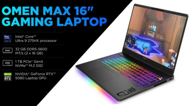 HP Omen Max 16 Gaming Notebook Fiyatı ve Teknik Özellikleri