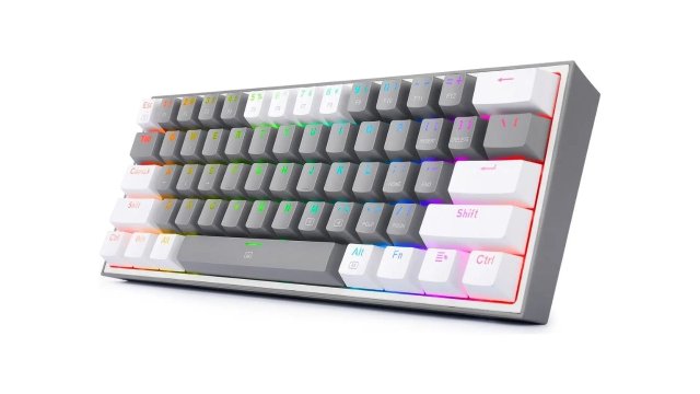 Beyaz Renkli Redragon K617 Fizz RGB Gaming Klavye İncelemesi