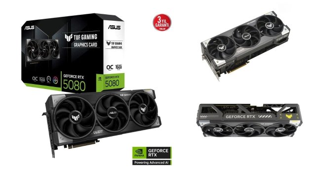 ASUS TUF RTX 5080 16GB İncelemesi (Fiyatı ve Teknik Özellikleri)