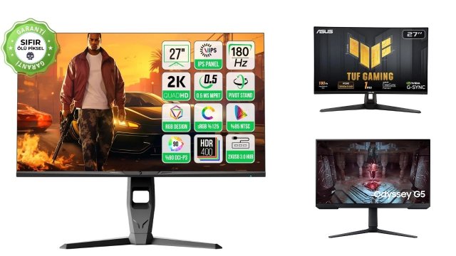 QHD IPS Monitör Önerisi 2025'de Hangi Marka Alınır?