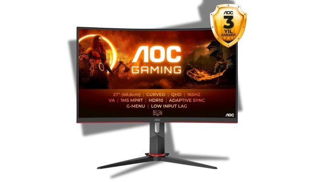 AOC CQ27G2SE/BK 27 İnç Monitör Alınır Mı (İnceleme)