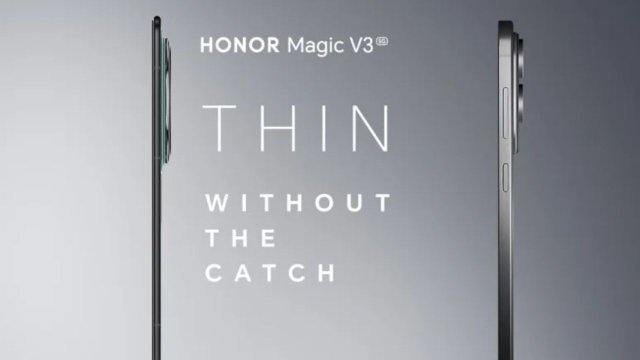 Honor, Magic V3 modeliyle Galaxy S25 Edge'ye meydan okudu