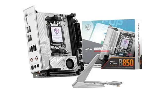 MSI, Ryzen 9000 İçin MPG B850I EDGE TI WIFI Anakartını Tanıttı