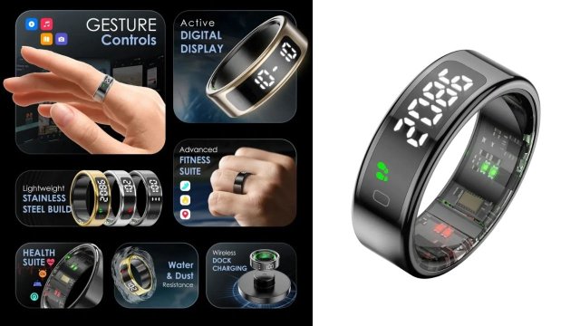 Pebble Halo Smart Ring Akıllı Yüzük Tanıtıldı