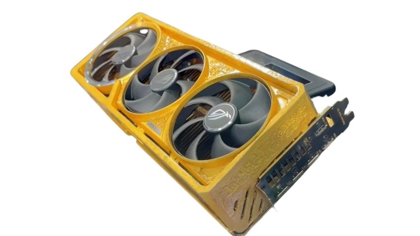 Asus, 500.000 USD'lik RTX 5090 ROG Astral Real Gold Edition Ekran Kartını Tanıttı