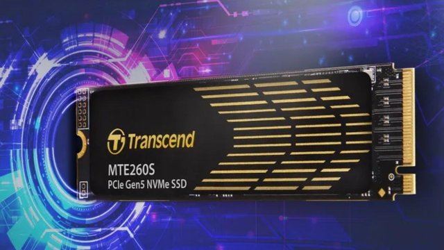 Transcend, En Hızlı PC SSD'si MTE260S'yi Piyasaya Sürüyor