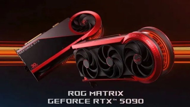 ASUS ROG Matrix GeForce RTX 5090 Ekran Kartı Raflara Giriyor