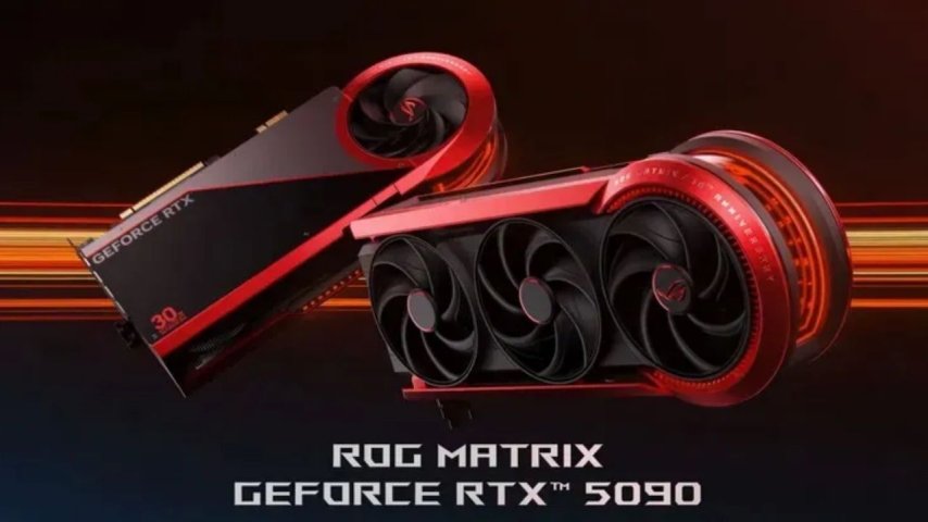 ASUS ROG Matrix GeForce RTX 5090 Ekran Kartı Raflara Giriyor