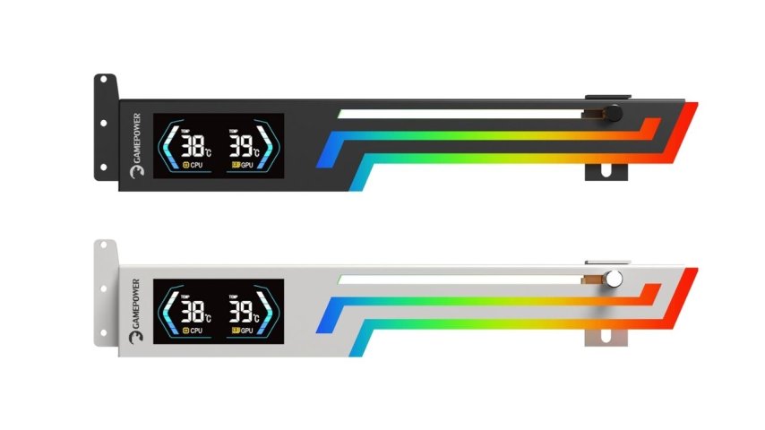 Gamepower Heatsync ARGB LCD Ekran Kartı Tutucu İncelemesi (Alınır Mı)