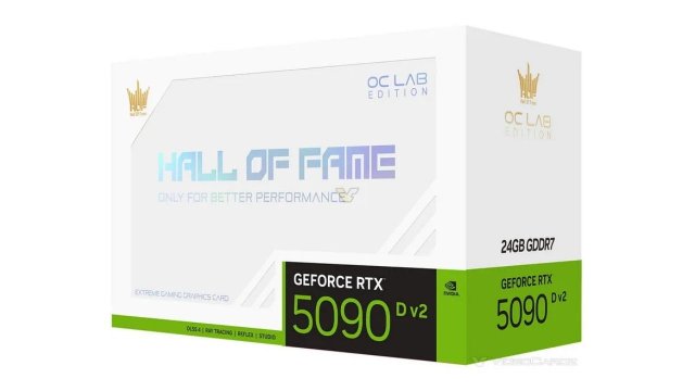 Galax, RTX 5090D V2 HOF OC Lab Plus-X Ekran Kartını Tanıttı