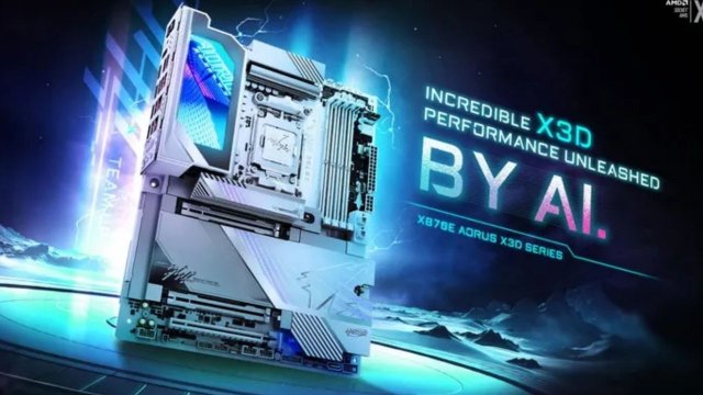 Gigabyte, Ryzen 9000X3D'ye özel X870E Aorus X3D anakart serisini tanıttı 