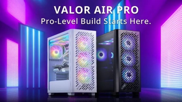 XPG, yeni kasası Valor Air Pro'yu ve Maestro Plus PSU'yu tanıttı!
