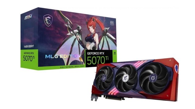 MSI, GeForce RTX 5070 Ti MLG Ekran Kartının Fiyatını Açıkladı