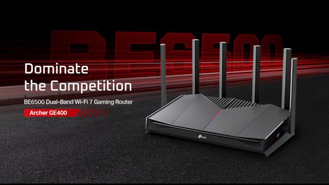 TP-Link, oyun odaklı Wi-Fi 7 router'ı Archer GE400'ü tanıttı