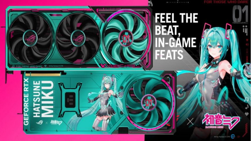 Asus, GeForce RTX 5080 Hatsune Miku Edition fiyatını açıkladı