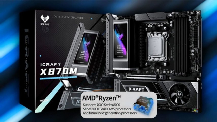 MaxSun, en güçlü anakartı MS-iCraft X870M anakartını tanıttı