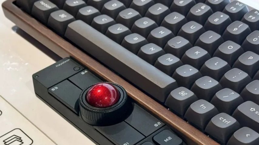 Keychron, programlanabilir tuşlara sahip Nape Pro trackball'ı tanıttı