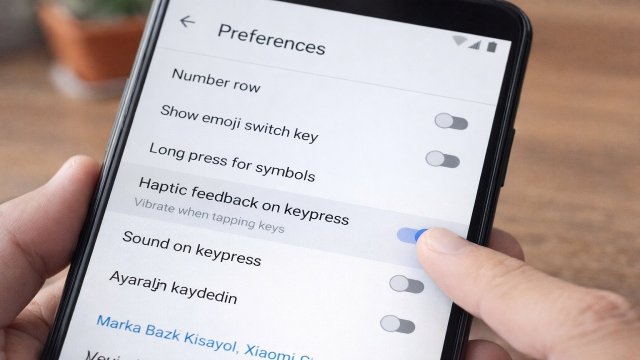 Akıllı Telefonlarda Klavye Titreşimi Nasıl Açılır/Kapatılır?