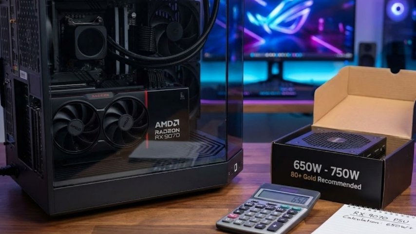 RX 9070 OEM Paket İçin Kaç Watt PSU Gerekli?