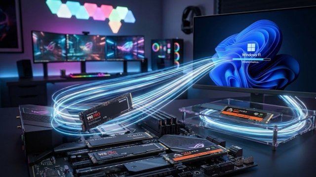 Bilgisayarın Açılış Hızını Artıran NVMe M2 SSD'ler