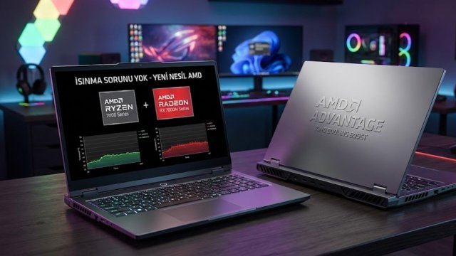 Isınma Sorunu Olmayan Yeni Nesil AMD Laptop Modelleri