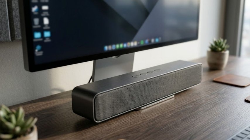 Yer Kaplamayan Soundbar Tipi Bilgisayar Hoparlörleri