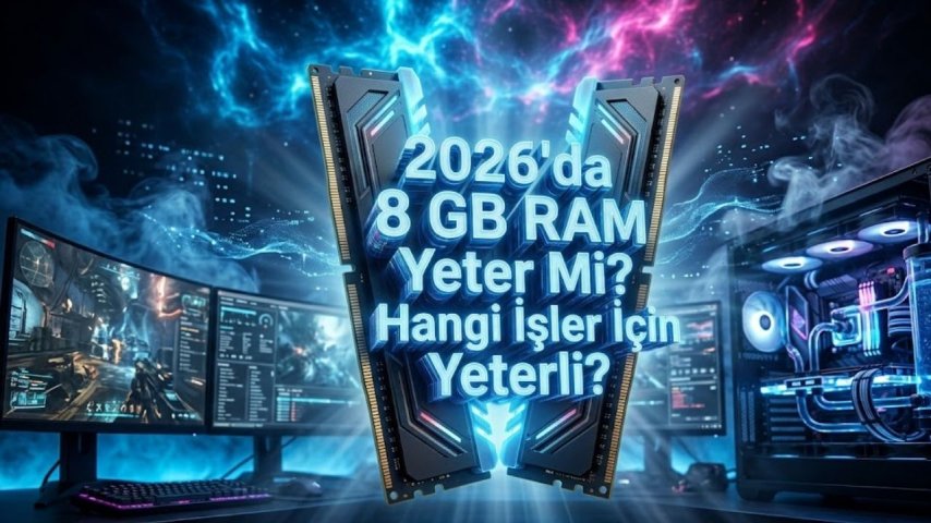2026'da 8 GB RAM Yeter Mi? Hangi İşler İçin Yeterli?