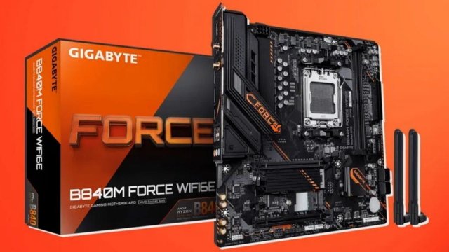 Gigabyte, B840M Force WIFI6E anakartını tanıttı