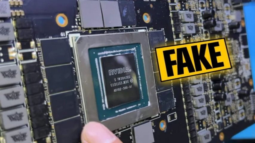 Çin malı sahte GeForce RTX 4090 ekran kartları artık plastik GPU'lar kullanıyor
