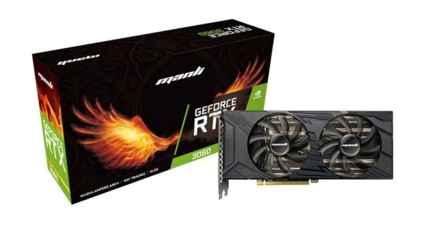 Manli, Yeni GeForce RTX 3060 ve RTX 3050 Ekran Kartlarını Duyurdu