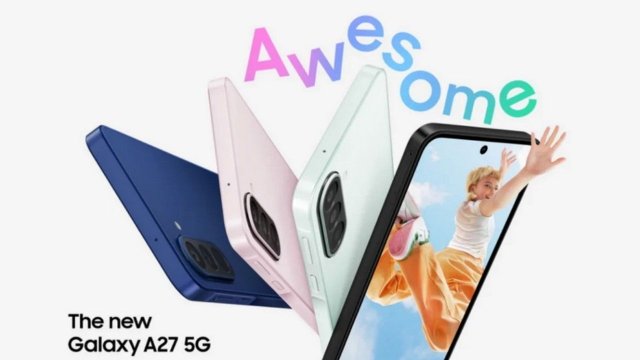 Samsung, 120Hz AMOLED ekranlı Galaxy A27 5G'yi tanıttı