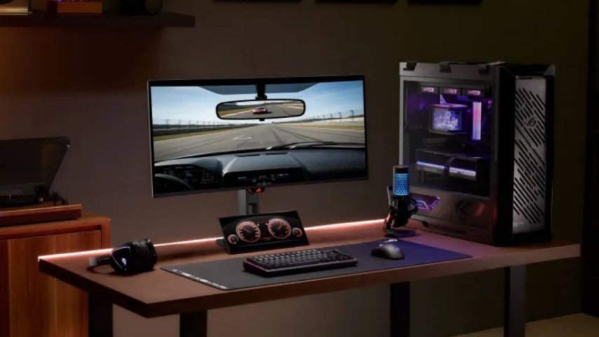 Asus, 34 inçlik ROG Strix OLED XG34WCDMS Oyun Monitörünü 920 € fiyatla piyasaya sürdü